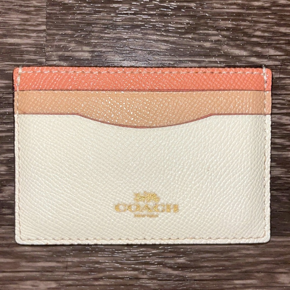 CUTE COACH CARD HOLDER / WALLET
